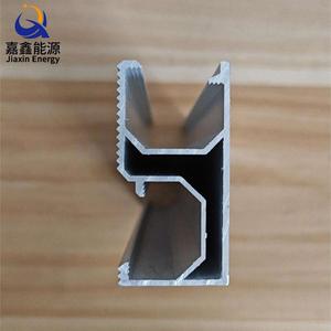 26x53侧开口光伏安装铝合金导轨太阳能支架铝轨道