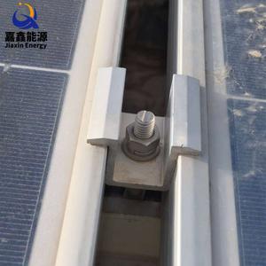 加宽型光伏板中压块双边压块