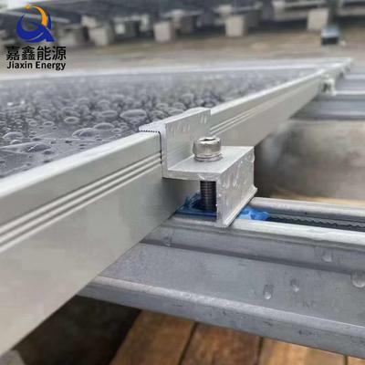 光伏边压块套件用于U型钢安装太阳能光伏支架配件