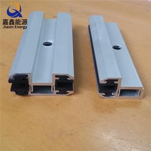 薄膜光伏组件压码夹块 双玻光伏板铝合金压块