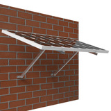 阳台墙壁太阳能安装支架角度可调光伏支架铝合金套件