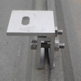 鋁合金直立夾具5mm厚彩鋼瓦屋面鎖夾光伏安裝用JX-JJ009