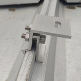 鋁合金直角鎖邊夾具4.5mm厚光伏支架配件彩鋼瓦鎖夾JX-JJ010