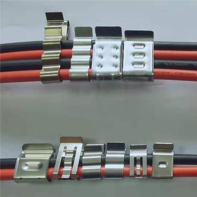 光伏線夾太陽能組件線卡扣光伏支架配件4平方2線電纜線夾