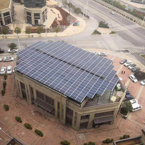 BIPV防水光伏支架工商業屋頂鋼結構上太陽能安裝系統