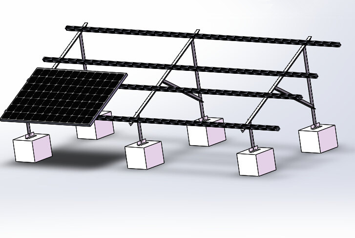 平屋面太陽能支架角鋁支架(雙排).jpg