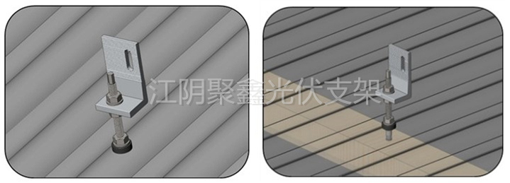 L型底座安裝細節(jié)圖