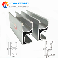 Aluminum 5326 Solar Rail Slotted for Solar Mounting System