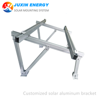 JX019 Customized Solar Photovoltaic Support Aluminum Bracket