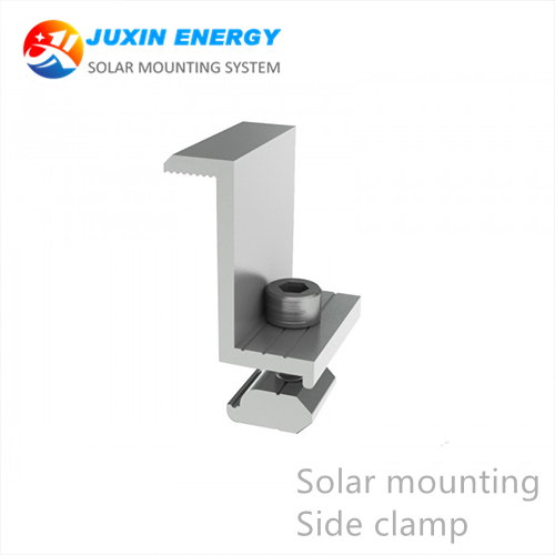 Solar Mounting Components Side Clamp with Bolt and Nut