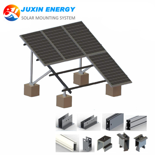 JX018 Aluminum Solar PV Support for Ground Mounting System - Jiangyin ...