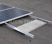 Ballasted Solar PV Mounting System for Flat Roof by Aluminum Pans