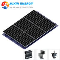 JX001 Steel Tile Roof Solar Bracket with Fixture Guide Rail Integration